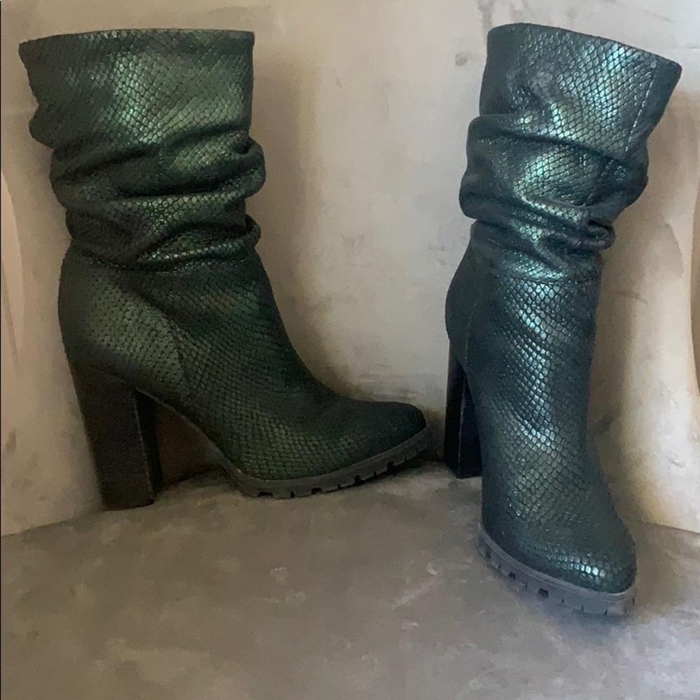 Green Katy Perry Boots